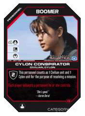 Boomer, Cylon Conspirator